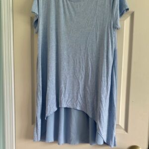Soft Surroundings Light Blue Tunic Top